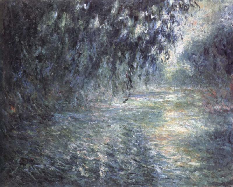 Claude Monet morning on the Seine Germany oil painting art
